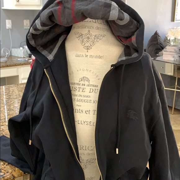 Burberry sweater jacket
